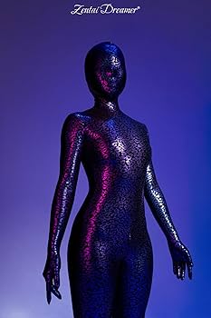 アートソン製　女性サイズ・パープル全身タイツ　ZENTAI、コスプレ、戦隊 アートソン製 女性サイズ・パープル全身タイツ ZENTAI、コスプレ